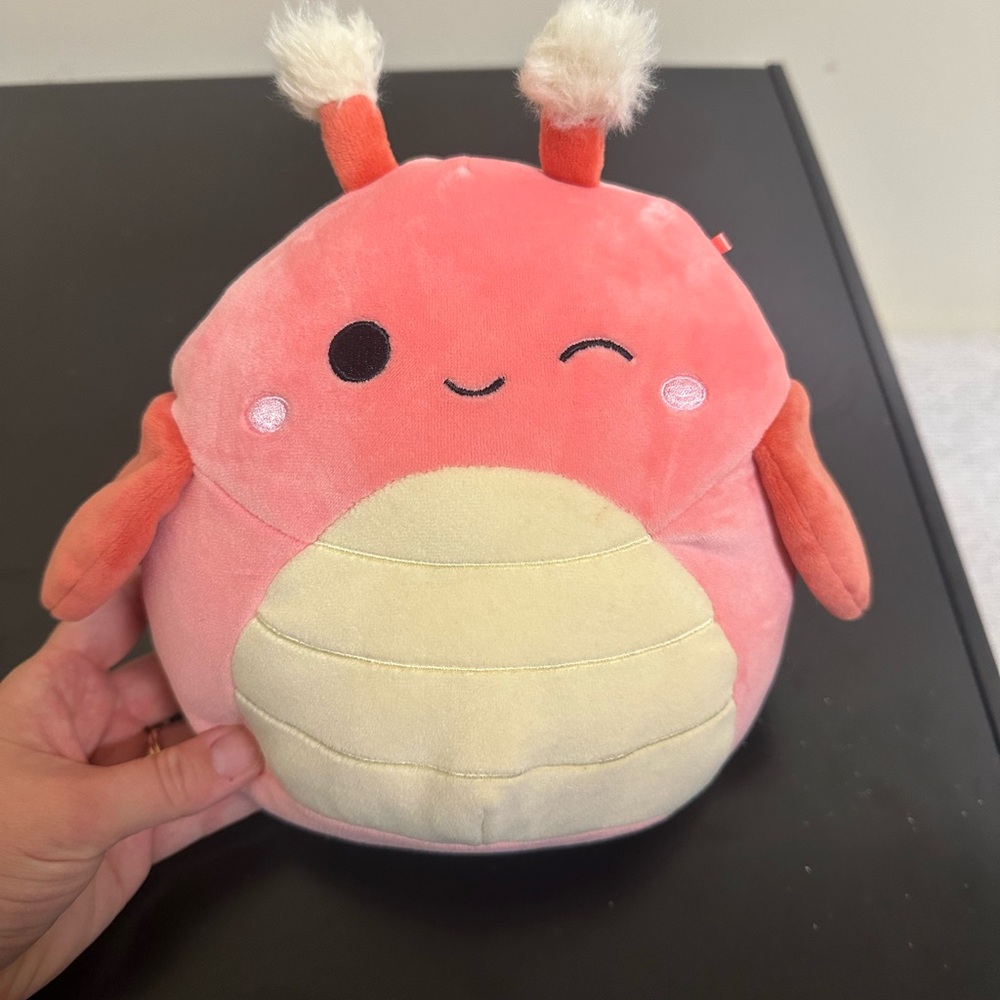 RARE Red grasshopper squishmallow